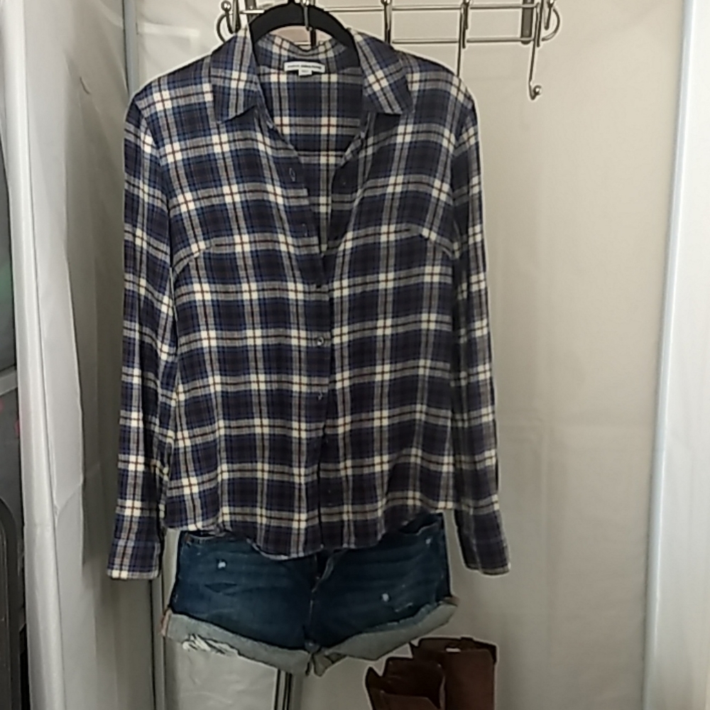 Standard James Perse plaid button up , 1